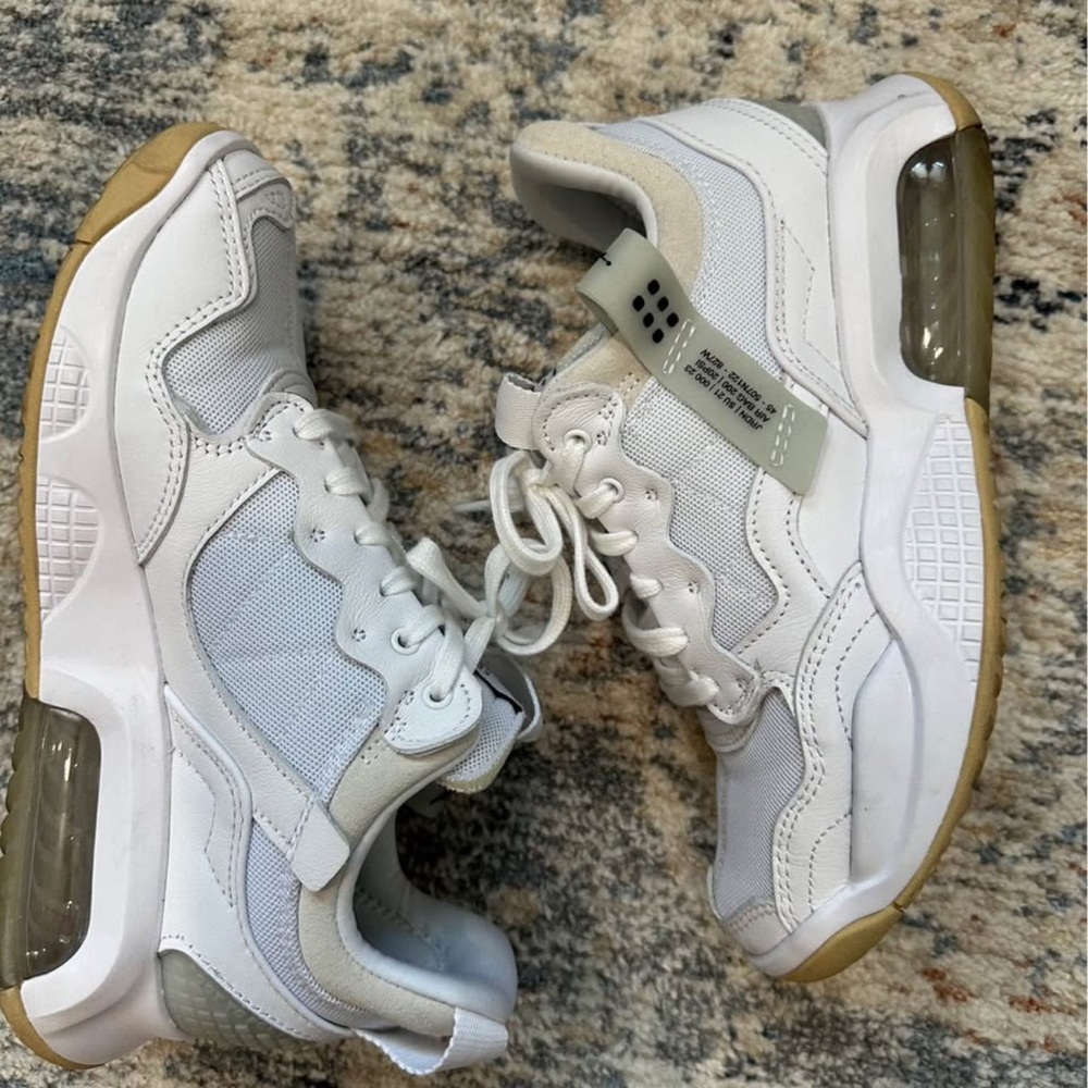 White Jumpman Air Jordans